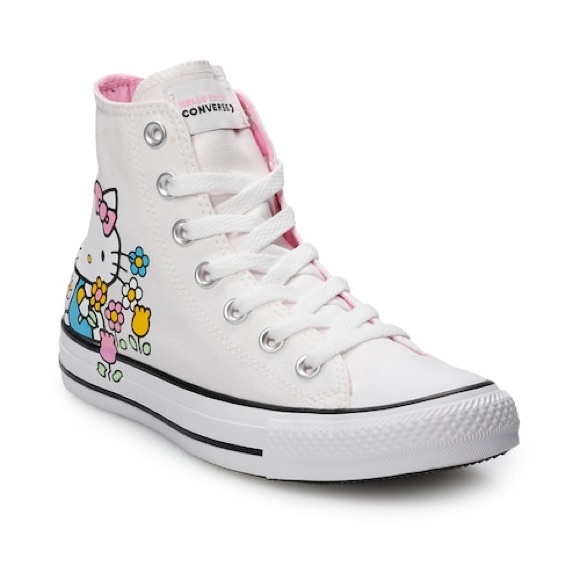 SOLD Converse x Hello Kitty Chuck Taylor HiTop - Picture 4 of 8